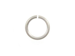 100 - TierraCast JUMP RING 5.5mm 20 Gauge Round Silver Plated
