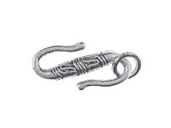 S Hook Pewter Clasp