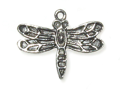 Pewter Dragonfly Charm