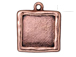 5 - TierraCast Pewter Antique Copper Plated Abstract Large Square Frame 