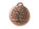 5 - TierraCast Pewter Pendant Tree of Life Antique Copper Plated
