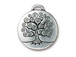 5 - TierraCast Pewter Pendant Tree of Life Antique Silver Plated