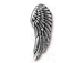 5 - TierraCast Pewter DROP Wing, Antique Silver Plated