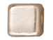 20 - TierraCast Pewter BEAD Blank Cube, Bright Silver Plated