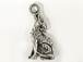 Howling Wolf Pewter Pendant