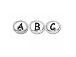  TierraCast Pewter Alphabet Bead  Antiqued White Bronze Plate Plated -  Starter Set of 520 Beads