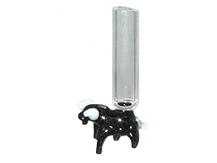 Bull Shape    (Silvertone cap & plaster stopper included)