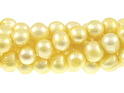Freshwater Pearl - Butter Yellow