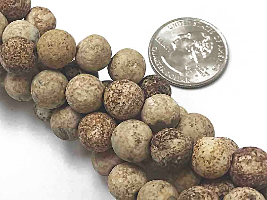 10mm Tibet Mala Agate Round Beads Full Strand
