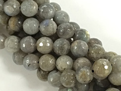 8mm Faceted Rounds Labradorite