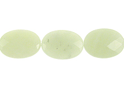 Faceted Jade Ovals