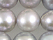 10mm Round Freshwater Pearls - Light Grey