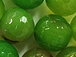 Lime Green  10mm Faceted Round Agate Gemstone Full Strand