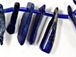 11-25mm Lapis Lazuli Spikes