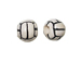 Ceramic Small Volleyball Bead - Bulk Pack of 100pcs