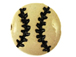 Ceramic Baseball Disc Bead 