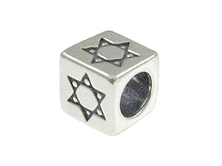 Star of David - 5.5mm Sterling Silver Symbol