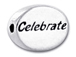 2 count  CELEBRATE Sterling Silver Oval Message Bead CLEARANCE SALE