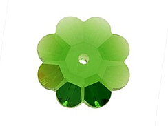 Fern Green - 12mm Swarovski Margarita Beads