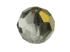 24 Crystal Dorado - 6mm Swarovski Faceted Round Beads