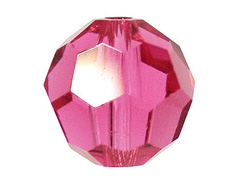 36 Indian Pink - 4mm Swarovski Faceted Round Crystal Bead