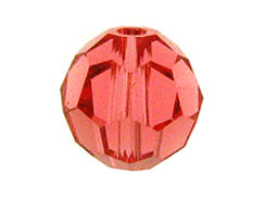 36 Padparadscha - 4mm Swarovski Faceted Round Beads