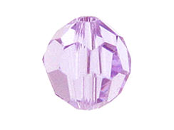 24 Violet - 6mm Swarovski Faceted Round Beads