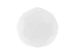 18 White Alabaster - 8mm Swarovski Faceted Round Beads