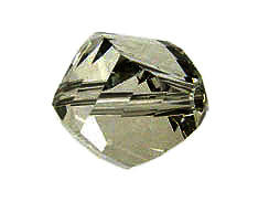 Black Diamond -  4mm Swarovski Helix Beads 