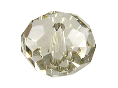 12mm Crystal Silver Shade - Swarovski Crystal Rondelles 