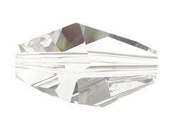 Crystal -  12x8mm Swarovski Polygon Beads