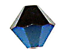 5mm Crystal Metallic Blue 2X - Swarovski 5301/5328 Bicone Beads Factory Pack of 720