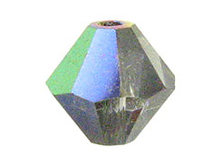 36 Crystal Vitrail Medium - 6mm Swarovski Faceted Bicone Beads