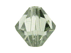 100 3mm Black Diamond - Swarovski Faceted Bicone Beads