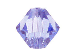 100 3mm Medium Sapphire - Swarovski Faceted Bicone Beads 