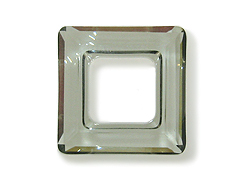 Black Diamond - 20mm Square Frame - Swarovski Frames <b>On Clearance</b>