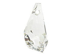 Crystal - 13mm Swarovski  Polygon Drops