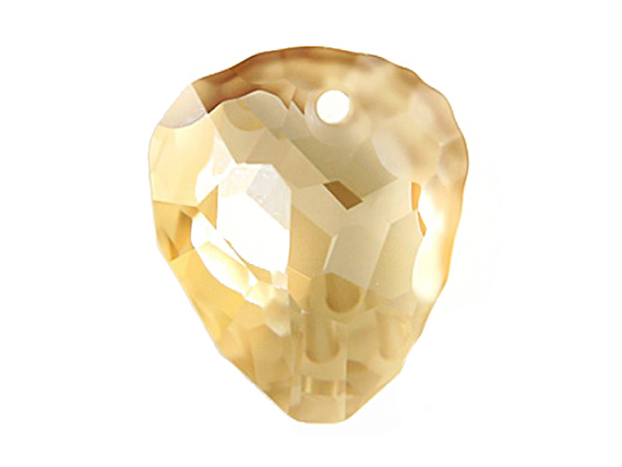 Swarovski 6190 Rock Pendant - 23mm - Crystal Golden Shadow