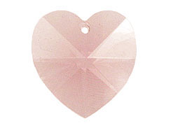 Light Amethyst - 10.3x10mm Swarovski  Heart Shape Pendant