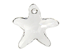 Crystal - 20mm Swarovski  Starfish Pendant
