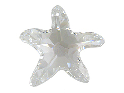 Crystal Moon Light - 28mm Swarovski  Starfish Pendant