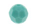 18 Turquoise - 8mm Swarovski Faceted Round Beads