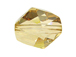 Crystal Golden Shadow - 16mm Swarovski Faceted Cosmic Beads