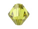 4mm Lime - Swarovski Bicone Crystal Beads Factory Pack