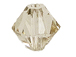 36 Light Silk 6mm - Swarovski Faceted Bicone Crystal Beads