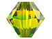 4mm Fern Green Topaz - Swarovski Bicone Crystal Beads Factory Pack