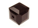 12 Garnet - 6mm Swarovski Faceted Cube Beads