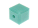 24 Turquoise - 4mm Swarovski Faceted Cube Beads