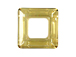 Crystal Golden Shadow - 14mm Square Frame - Swarovski Frames