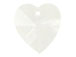 Crystal  - 28mm Swarovski  Heart Shape Pendant
